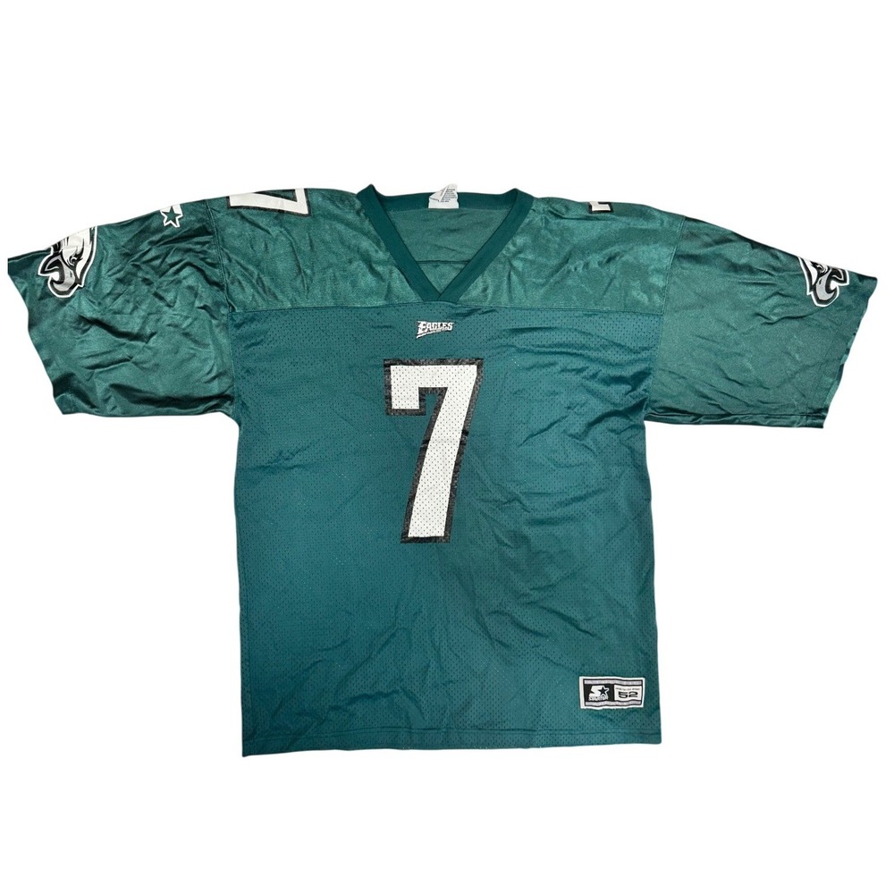 Vintage 1998 Starter Philadelphia Eagles Bobby Hoying 7 Jersey Mens 52 XL Green